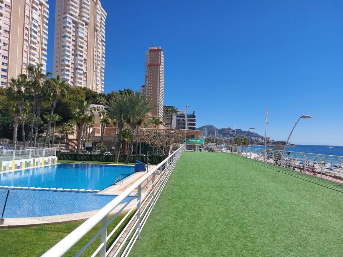 Piso En Primera Linea De Playa En Urbanizacion El Olivar Appartamento Benidorm